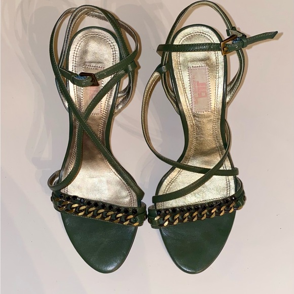 💚 JLo by Jennifer Lopez strappy heels - Picture 1 of 8